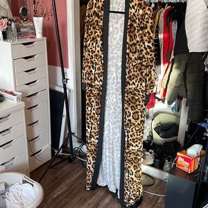 Leopard Long Cardigan